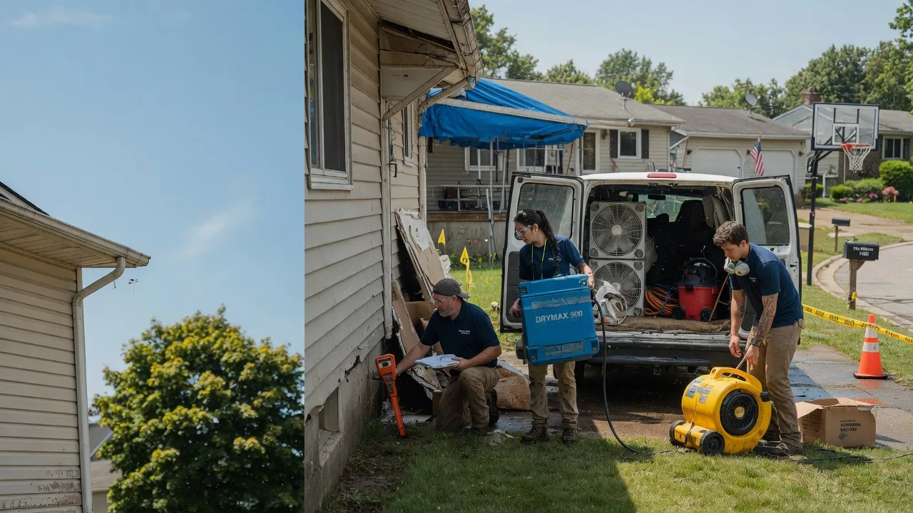 Ceiling Leak Cleanup in Eddyville, OR near me